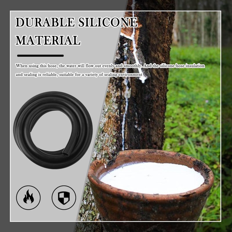 Turcee 9.84 Ft 3/4 Heater Hose,ID19mm OD28mm 3/4 Silicone Heater Hose for Water/Air/Coolant Transportation,Durable Coolant Hoses Car Accessories Withstands Burst Pressure 246psi (3/4In 9.84Ft) - Image 4